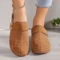 Caprielle™ Chic Supportive Wedge Sandals