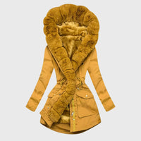 Gia – Faux Fur Trim Winter Jacket