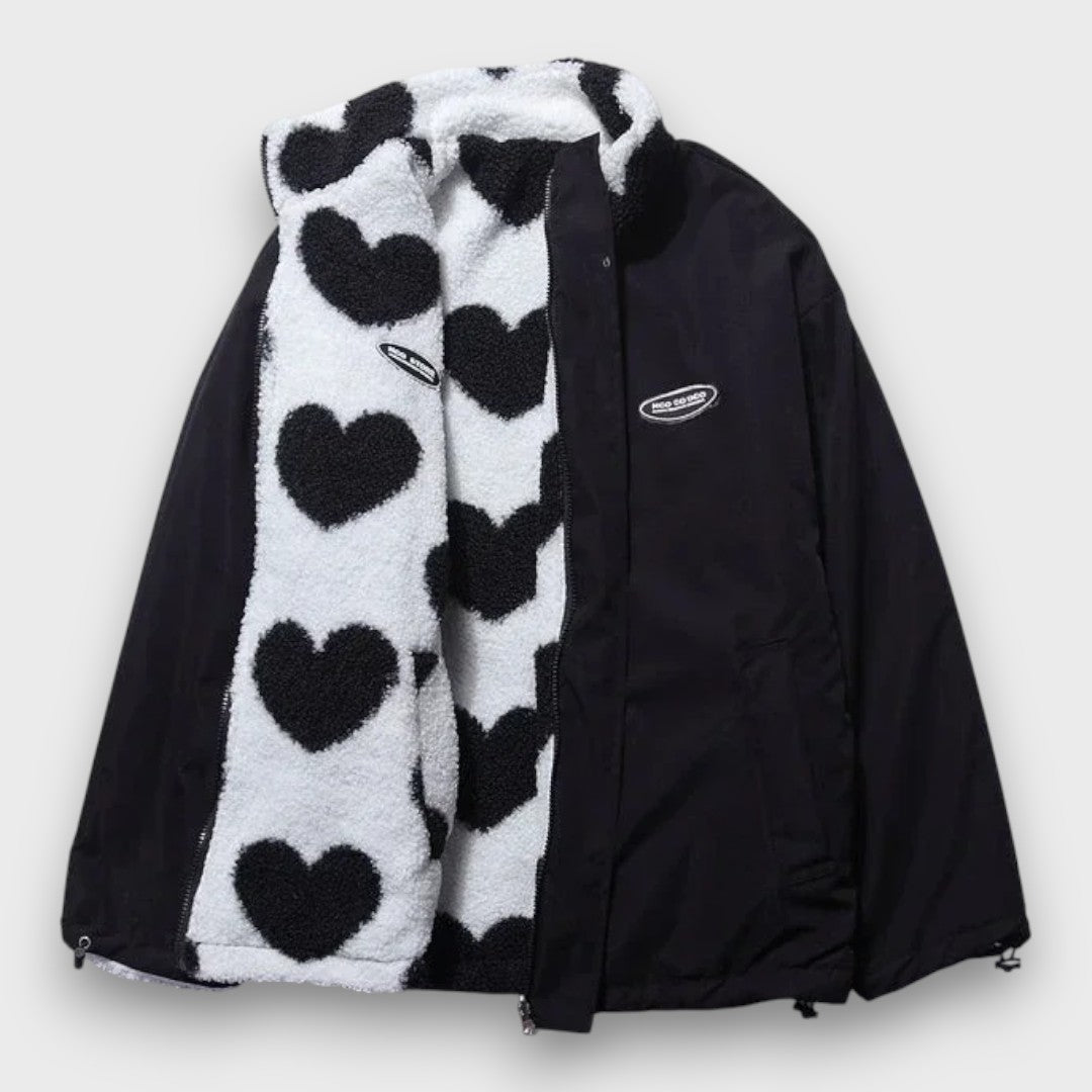 Zeylanne – Reversible Heart Jacket