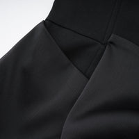 Lanetta bowknot asymmetrical dress