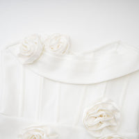 Geneviève off-shoulder floral dress