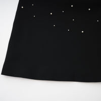 Melisande black embellished maxi dress