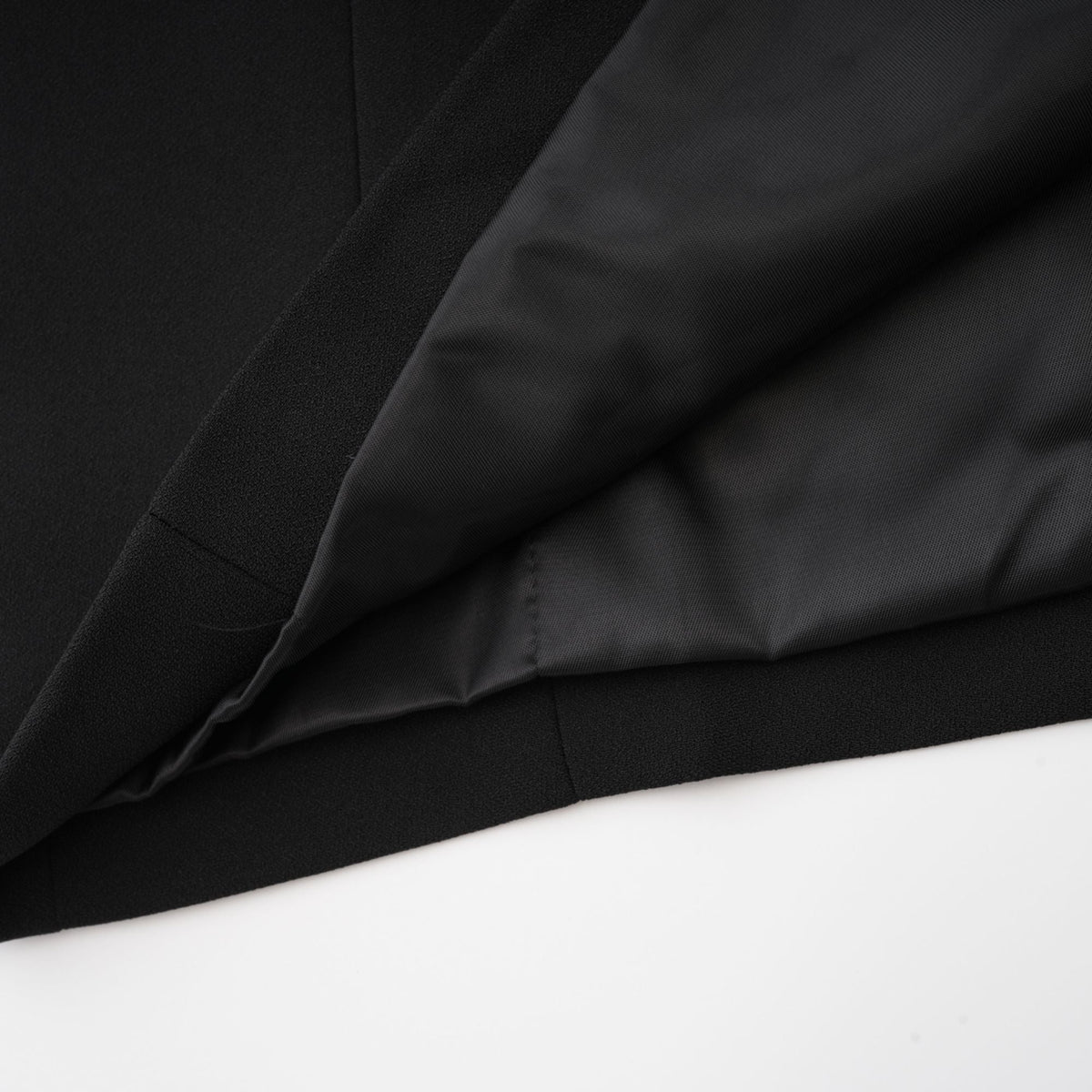 Magali black hourglass mini dress
