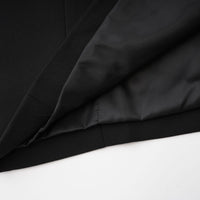 Magali black hourglass mini dress