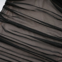 Safiya fishtail draped dress