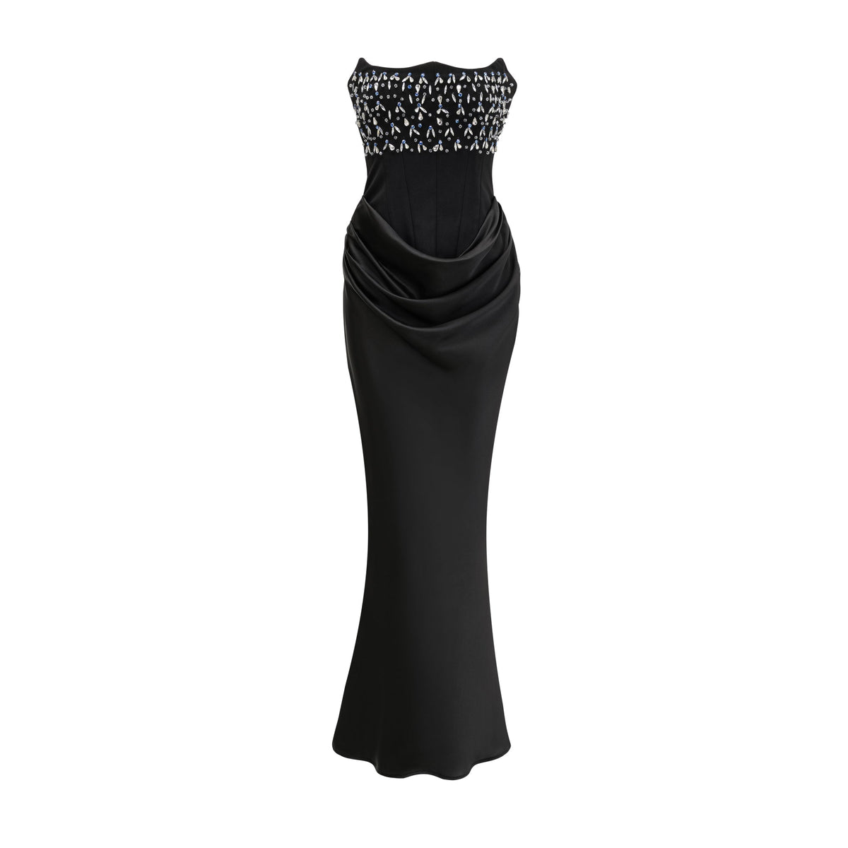 Aurore Crystal Embellished Maxi Dress