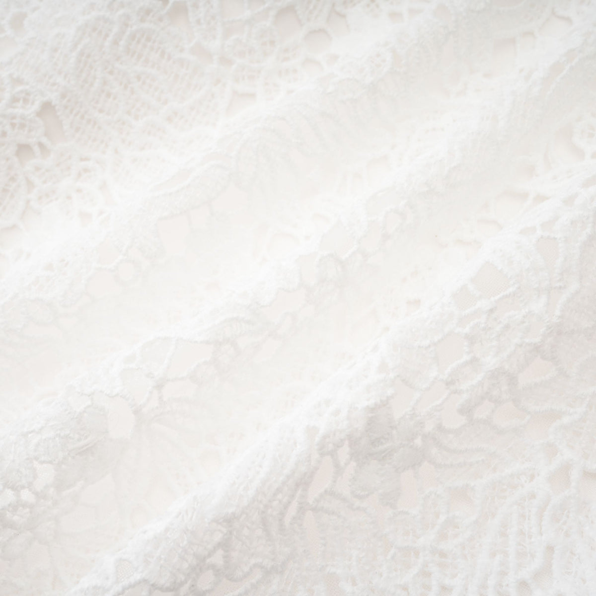 Cyrielle corded lace tiered mini dress