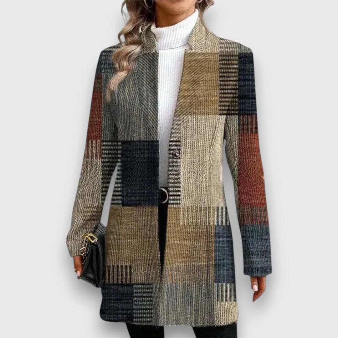 Mirelythea – Plaid Wool Blazer