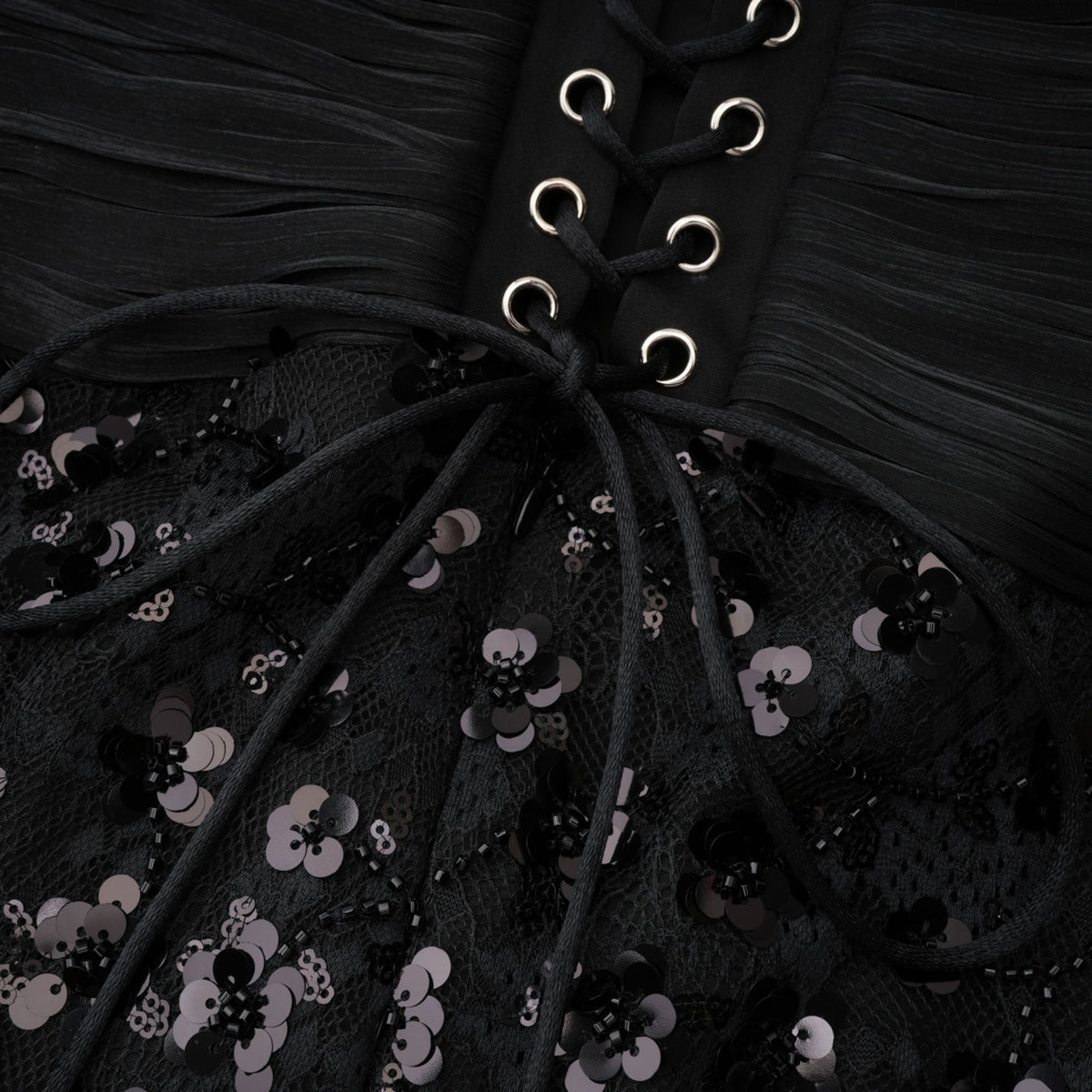 Siphokazi Black Halterneck Embellished Corset Maxi Gown