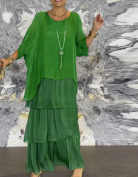 Lara | Elegant Flowing Maxi Dress
