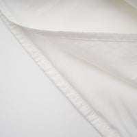 Tímea White Asymmetrical Mini Shirt Dress