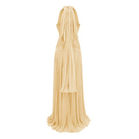 Uranie Yellow Gathered Maxi Dress