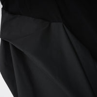 Yoliswa Black Off-Shoulder Maxi Dress with High Thigh Slit