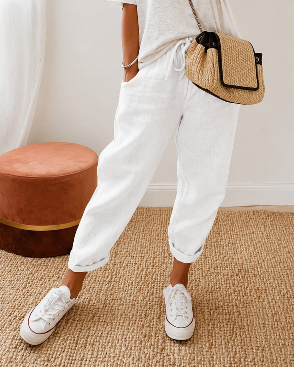 LINAE™ | Casual Relaxed-Fit Trousers