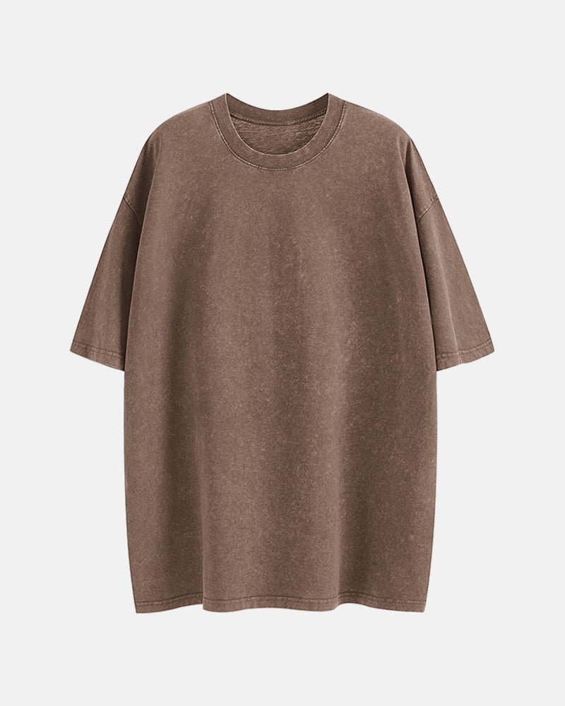 Oversized Acid Washed Cotton Vintage T-Shirts for Unisex