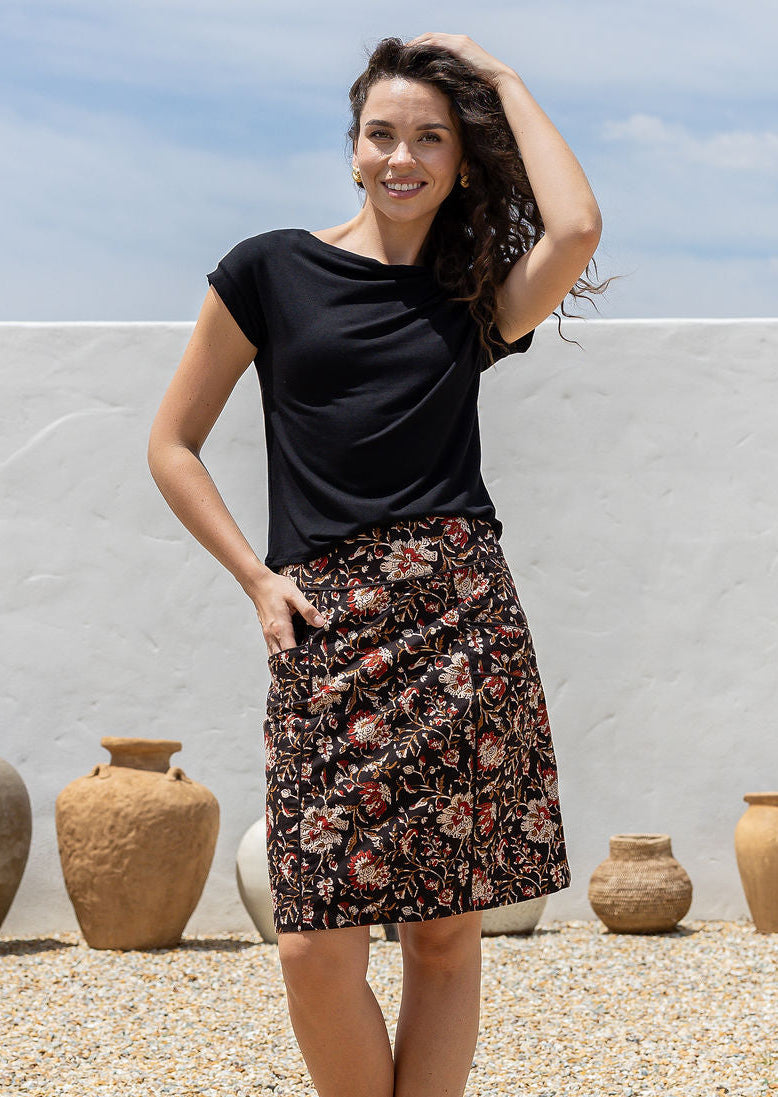 Aalia Skirt Nocturne