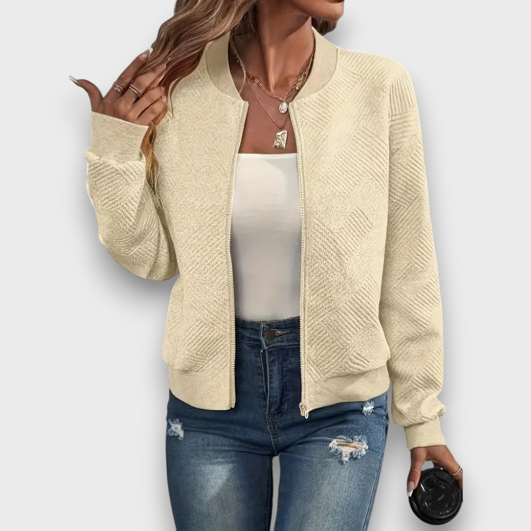 Seraphina – Textured Spring Jacket