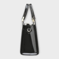 Olivia | Glossy Crocodile Pattern Handbag