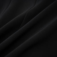 Babette Black Crystal Embellished Mini Dress