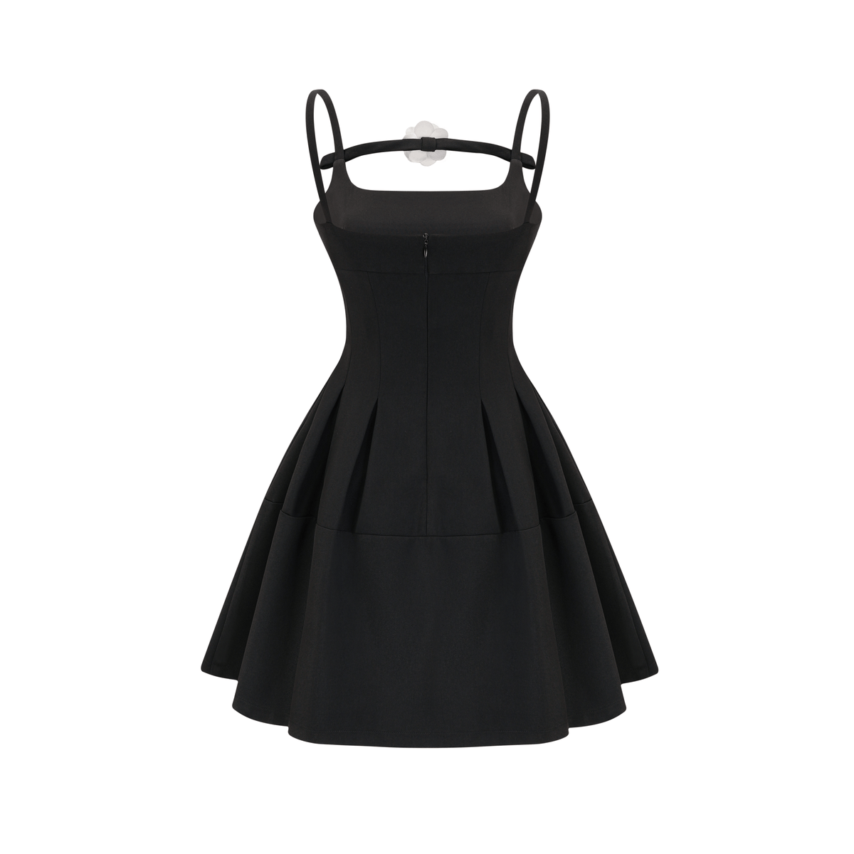 Camellia Pleated Mini Dress