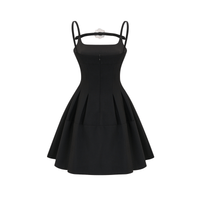 Camellia Pleated Mini Dress