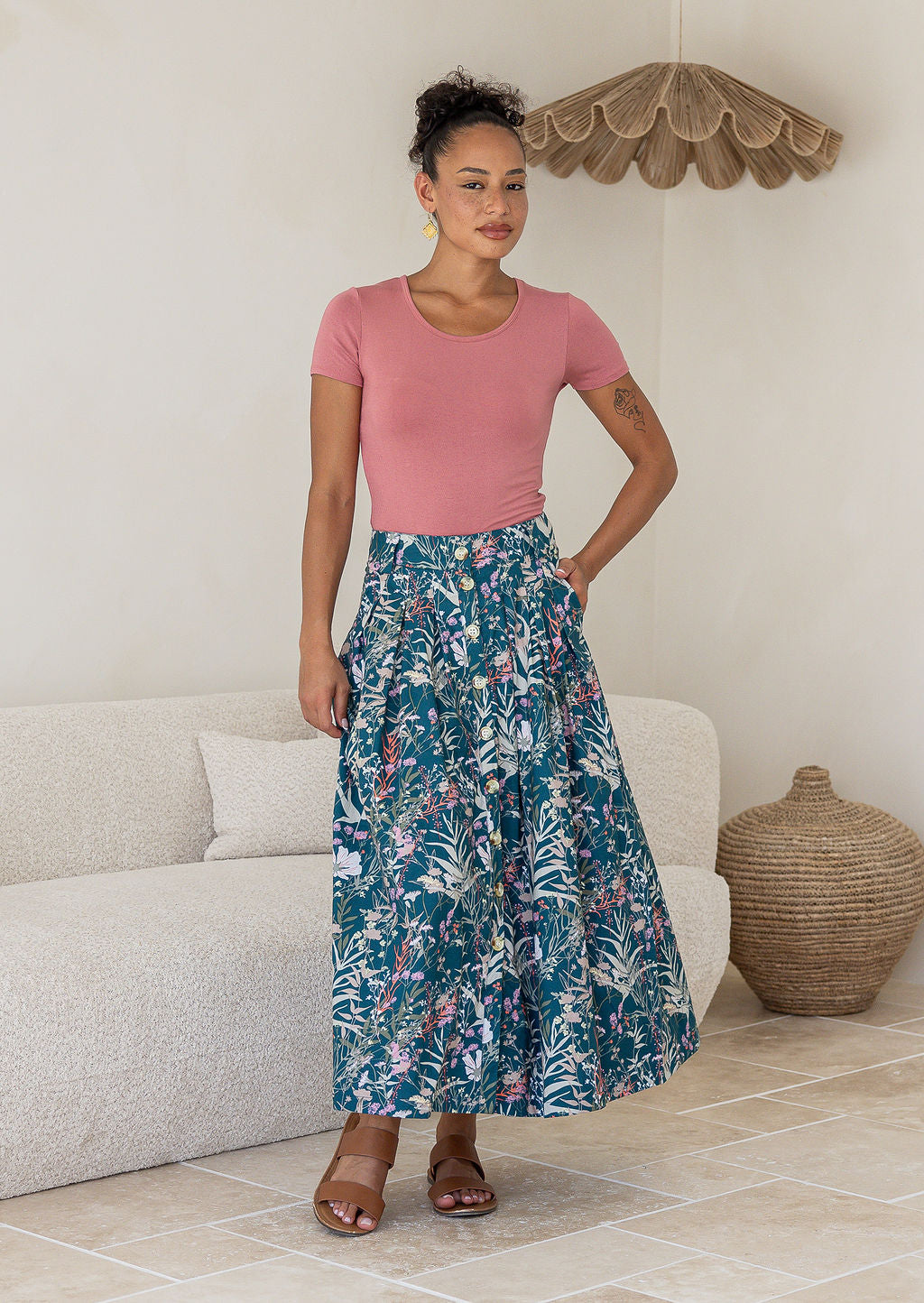 Cora Skirt Verdure