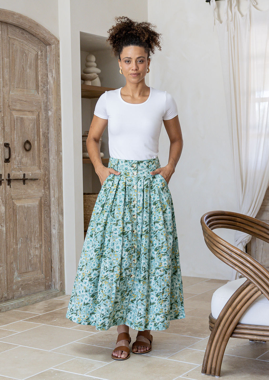 Cora Skirt Daisy