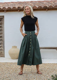 Cora Skirt Jungle Green