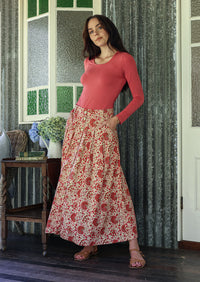 Cora Skirt Rose