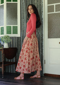 Cora Skirt Rose