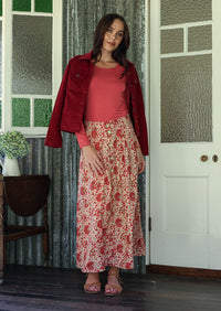 Cora Skirt Rose