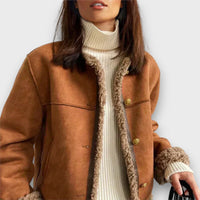 Fionella – Genuine Sheepskin Winter Jacket