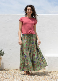 Dawn Maxi Skirt Aspen