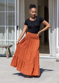 Dawn Maxi Skirt Brushetta