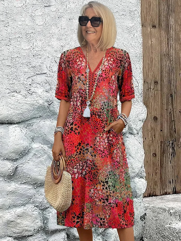 Susan | Vibrant Midi Dress | Bundle Deal