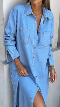 Delana | Button Down Dress