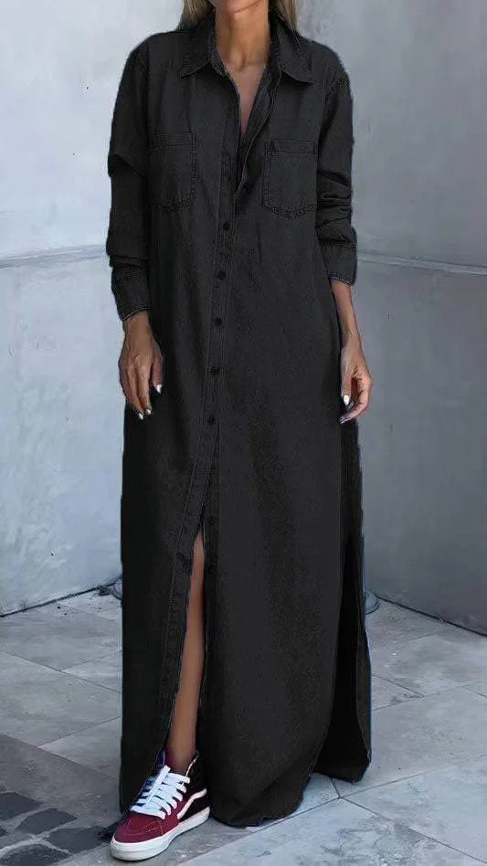 Delana | Button Down Dress