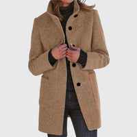 Elena – Classic long coat