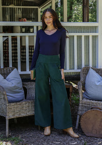 Esta Corduroy Pants Botanical Garden