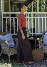 Esta Corduroy Pants Ganache