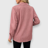 Solsna – Shirt Jacket in Cord Look