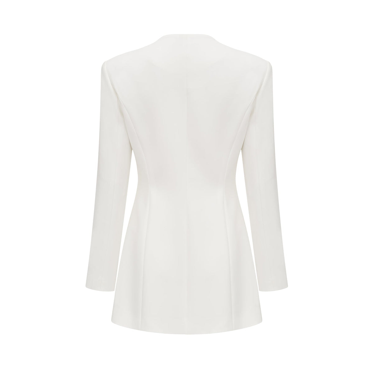 Fionnghuala White Crystal Embellished Mini Dress