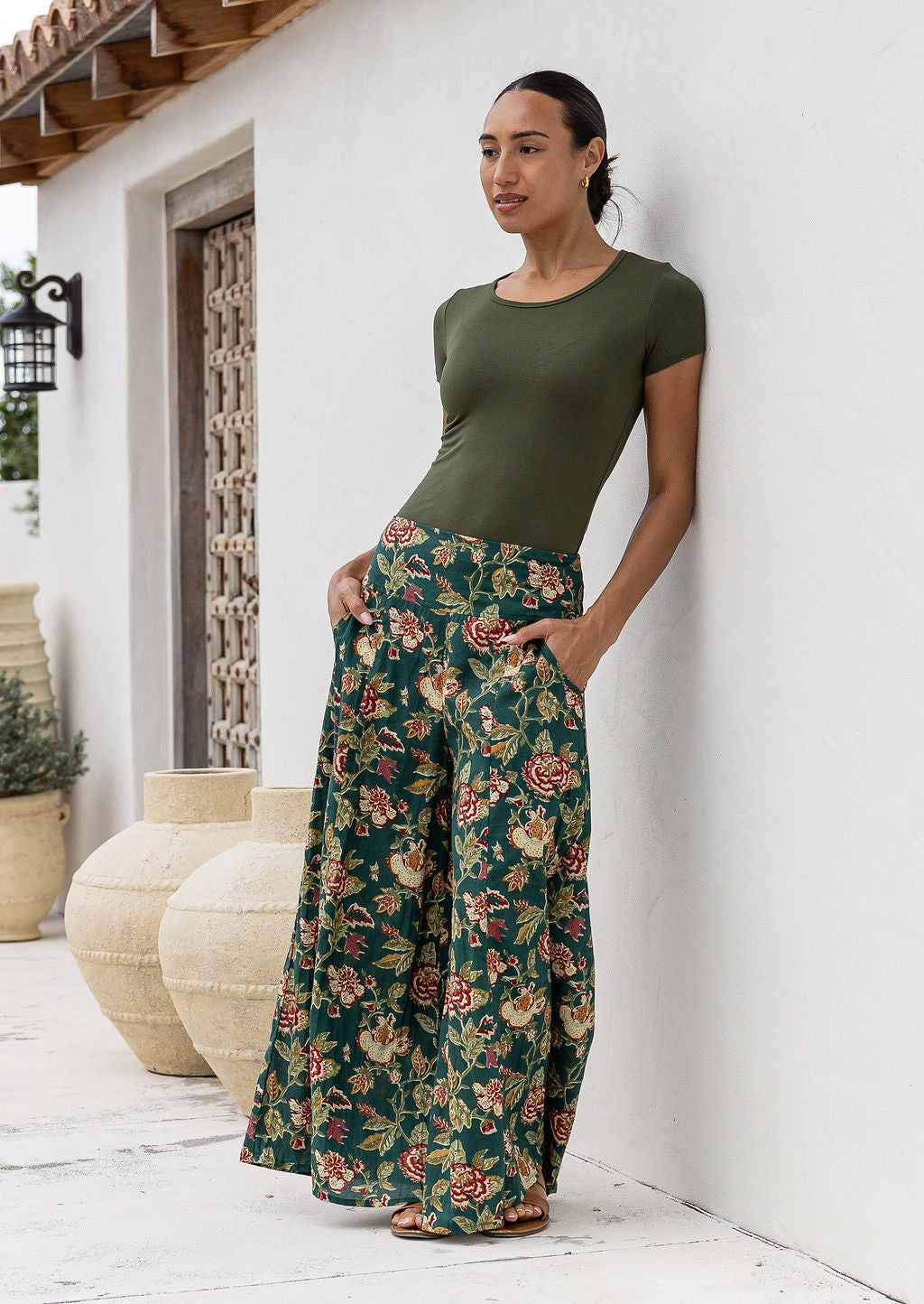 Flower Pants Wild Garland