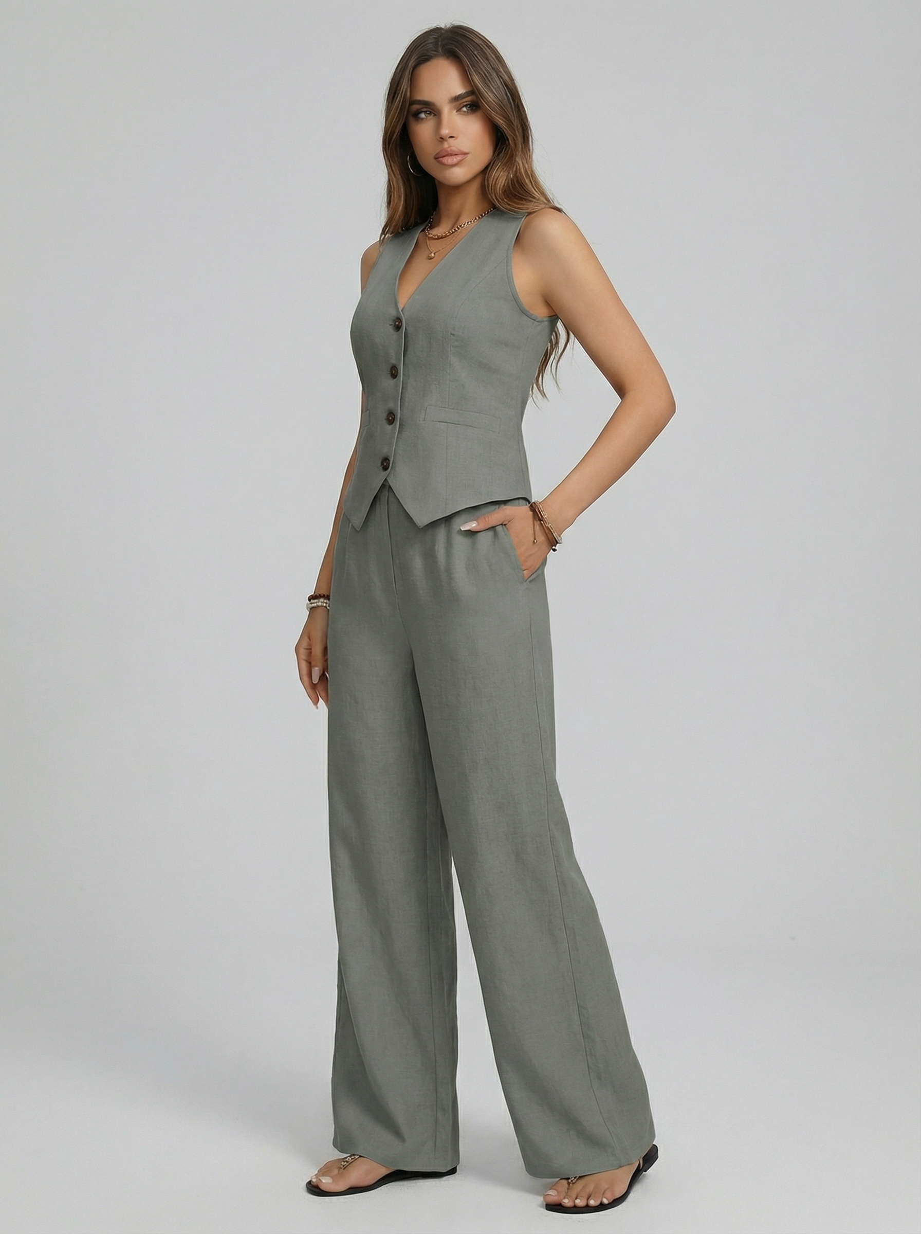 Sofía | Waistcoat + Trousers Set (Free Gift)
