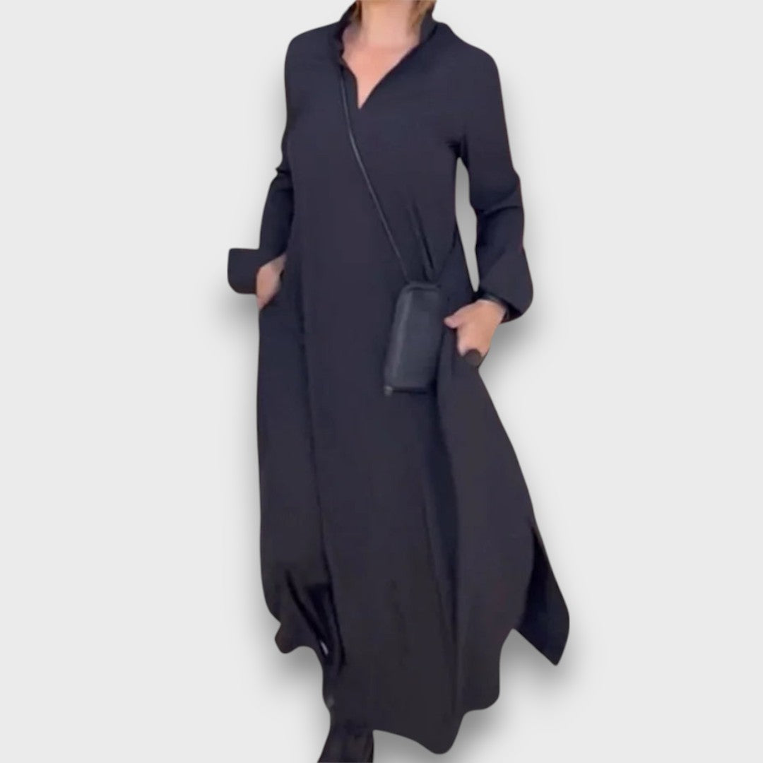 Malina – Timeless Shirt Dress with Maxi Cut