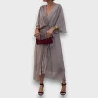 Monica – Airy Dress with V-Neck