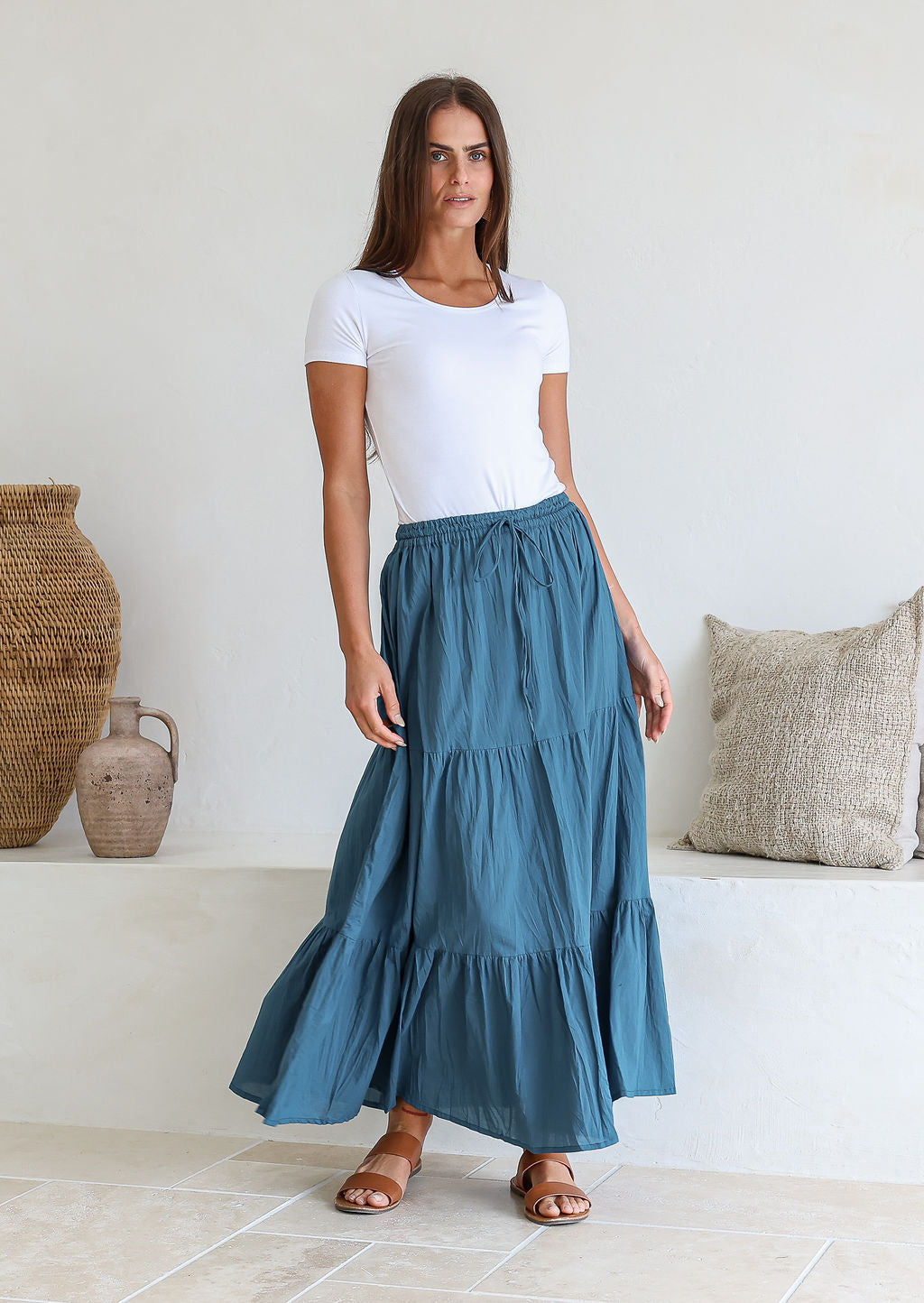 Maxi Skirt Corsair Blue