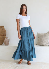 Maxi Skirt Corsair Blue