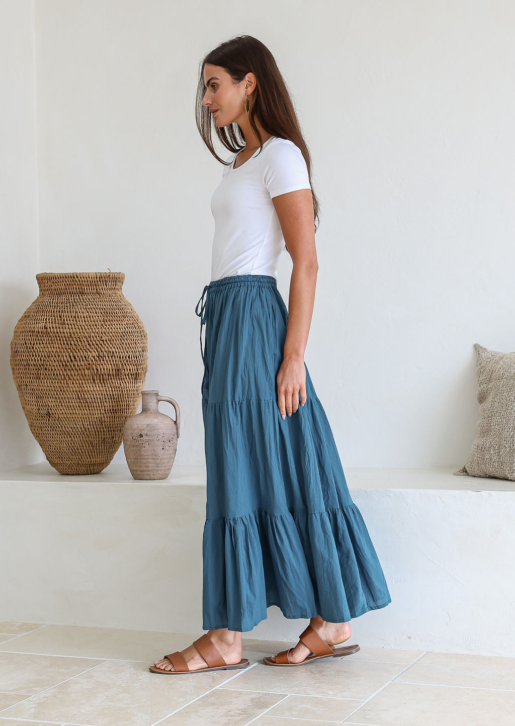 Maxi Skirt Corsair Blue