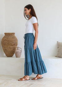 Maxi Skirt Corsair Blue